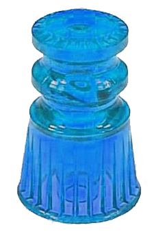 Star Post Double Blue