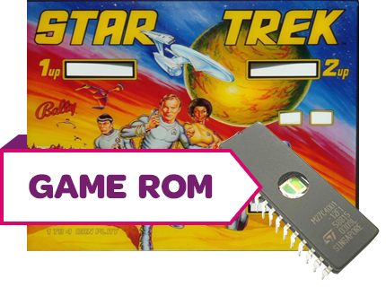 Star Trek CPU Game Rom Set - Image 1
