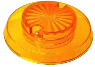 Starburst Pop Bumper Cap Orange - Image 1