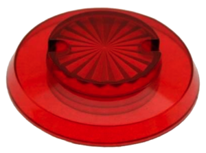 Starburst Pop Bumper Cap Red