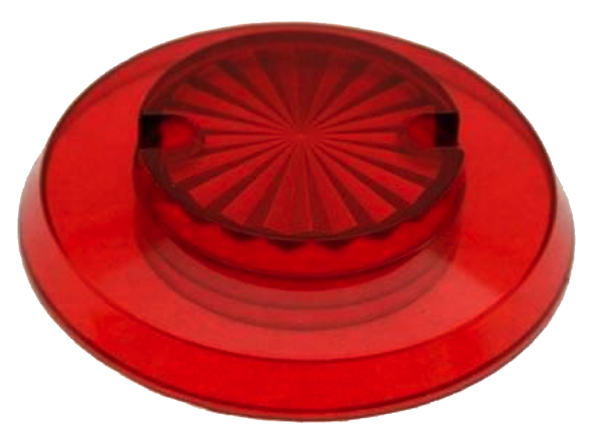 Starburst Pop Bumper Cap Red - Image 1