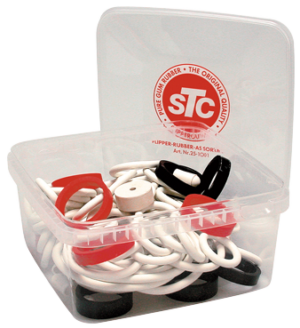 STC Assortment pinball rubbers white