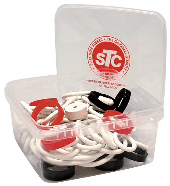 STC Assortment pinball rubbers white - Image 1