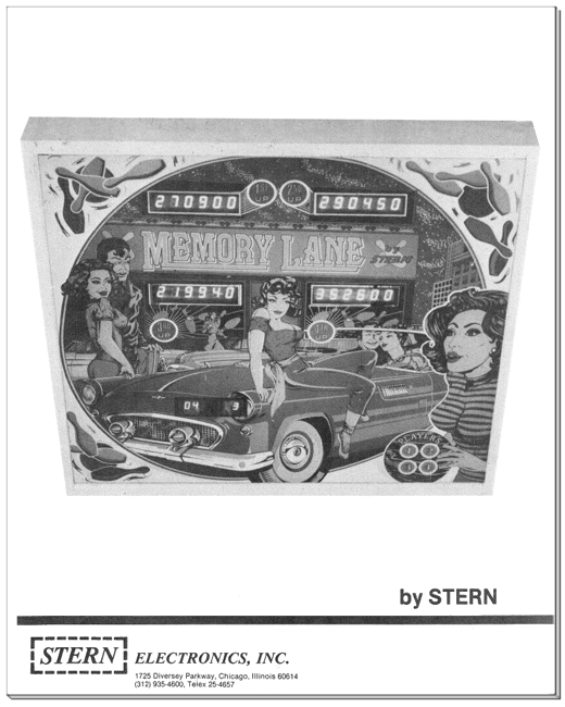 Memory Lane Manual - Image 1