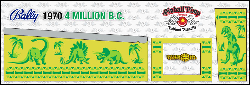 4 million B.C. Stencil Kit - Image 2