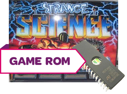Strange Science CPU Game Rom Set - Image 1
