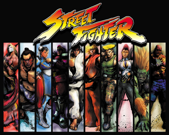 Street Fighter 2 Alternate Translite 2 - Image 1