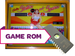 Strikes and Spares CPU Game Rom Set