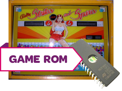 Strikes and Spares CPU Game Rom Set - Image 1