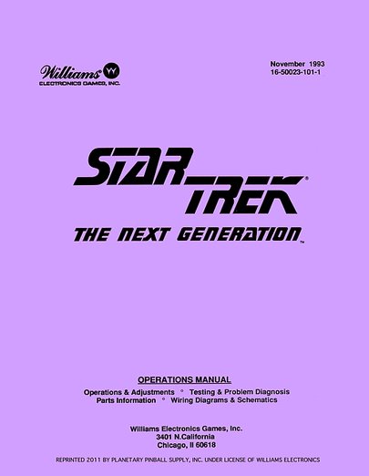 Star Trek TNG Manual - Image 1