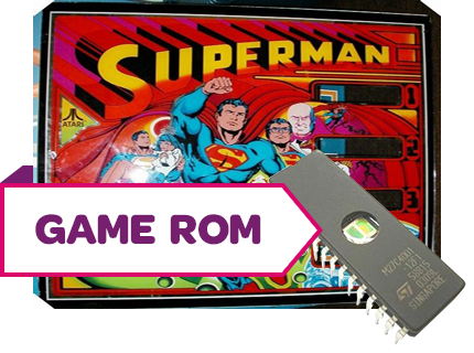Superman CPU Game Rom Set - Image 1