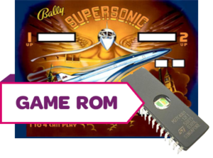 Supersonic CPU Game Rom Set (7-Digit Bootleg)