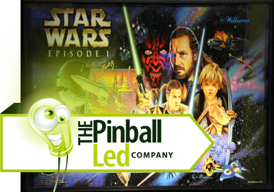 Star Wars Episode 1 UltiFlux Playfield LED Set - Image 1