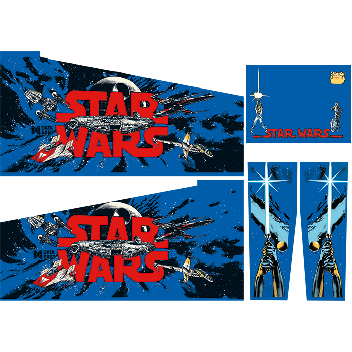 Star Wars Cabinet Decals - Image 1