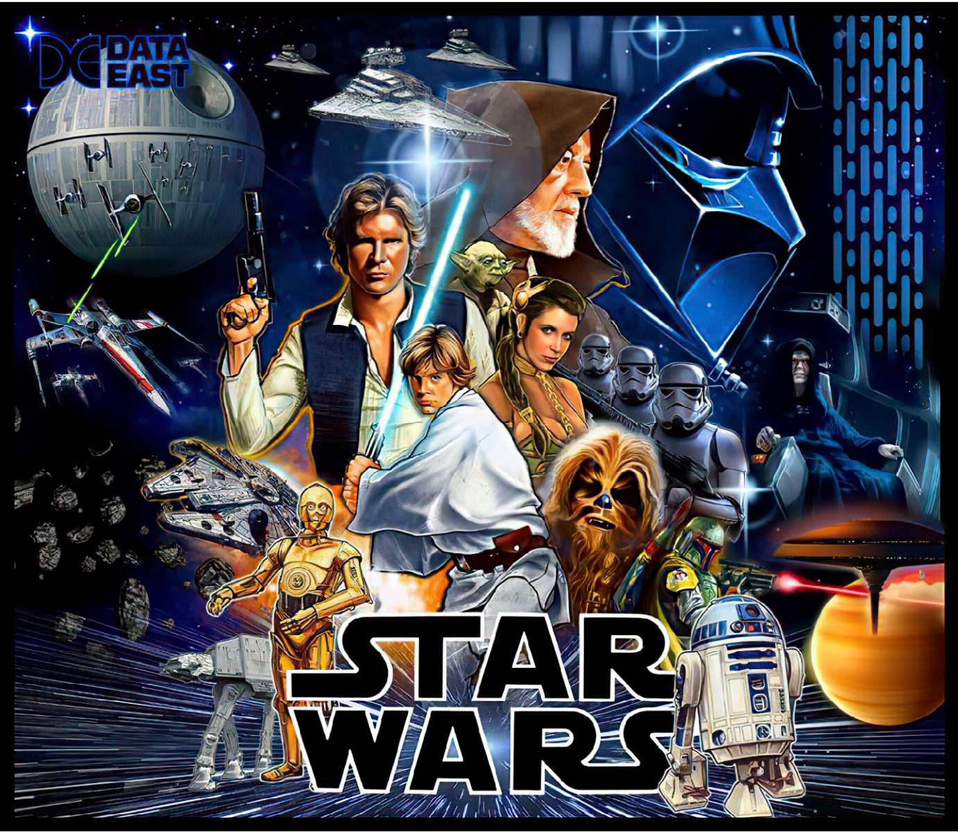 Star Wars (DE) Alternate Translite