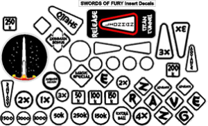 Swords Of Fury Insert Decals