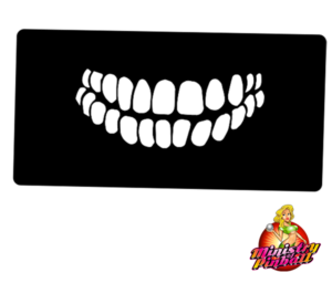 Terminator 2 Teeth Decal