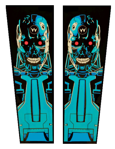 Terminator 2 Backbox Decals (Next Gen) - Image 1