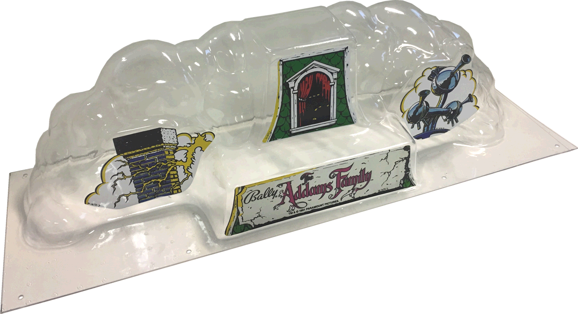 Addams Family Cloud Topper Dome - Image 1