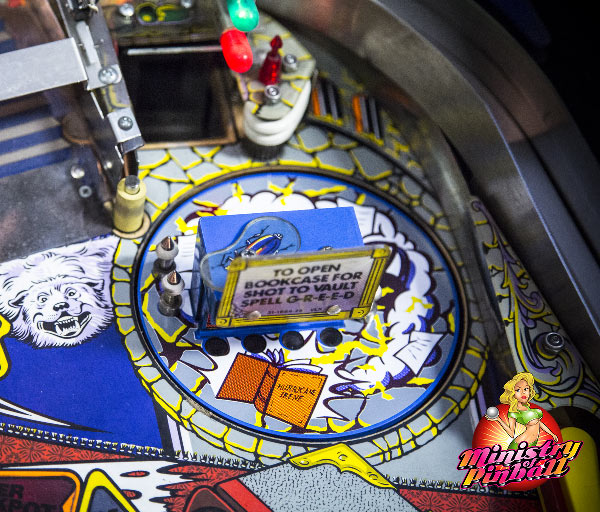 Addams Family Bookcase Kit Stone Decorated - Image 1