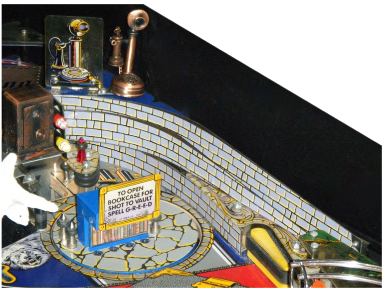 Addams Family Stone Wall Ball Guide Wrap - Image 1