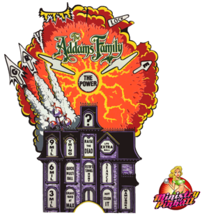 Addams Family Magnet & Mansion Overlay