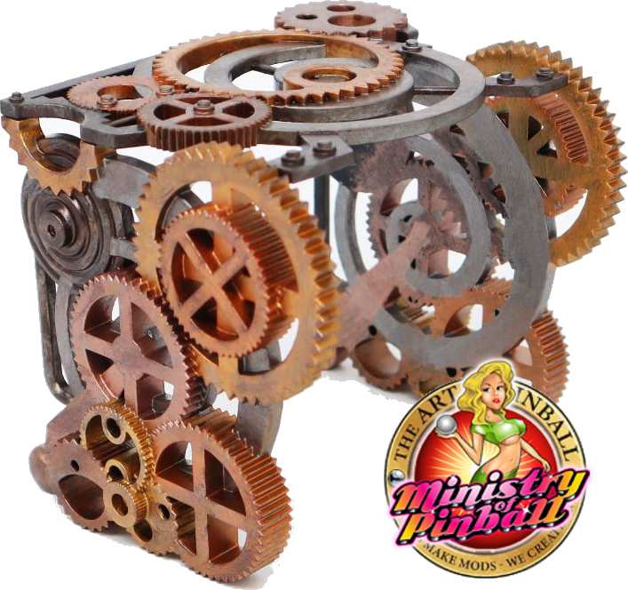 Twilight Zone Sculpted Clock by The Art of Pinball - Image 1