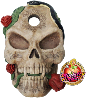 Guns N’ Roses Sculpted Skull Shooter by The Art of Pinball