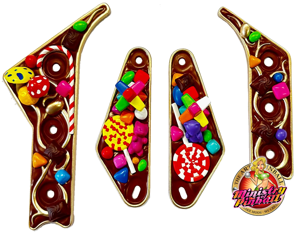 Willy Wonka Sculpted Plastic Set by The Art of Pinball