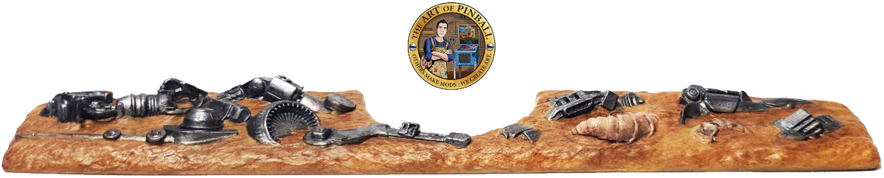 The Mandalorian Sculpted Action Button by The Art of Pinball - Image 2