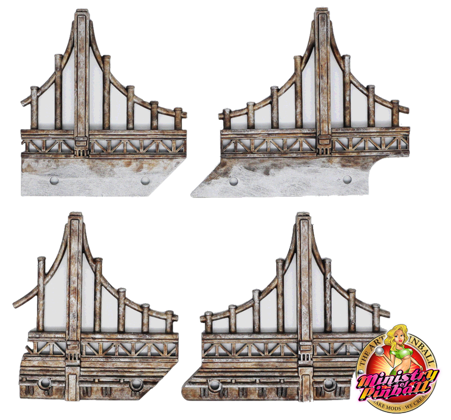 Godzilla Bridge Sculpt by The Art of Pinball - Image 1