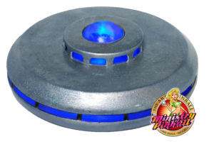 Godzilla Xiliens Flying Saucer Pop Bumper by The Art of Pinball