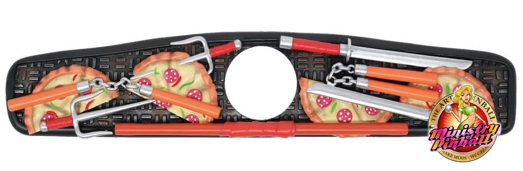 Teenage Mutant Ninja Turtles Sculpted Action Button V2 by The Art of Pinball - Image 1