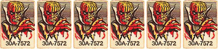 Firepower Proto Target Decals laminated - Image 1