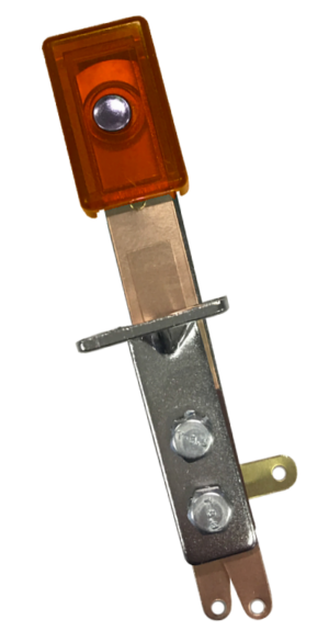 Target Stand Up 3D Orange Transparent