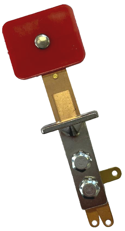 Target Stand Up Wide Red Thin - Image 1