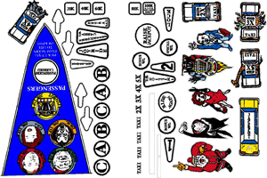 Taxi LOLA Insert Decals