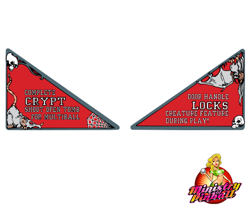 Tales from the Crypt Apron Decal Set - Image 1