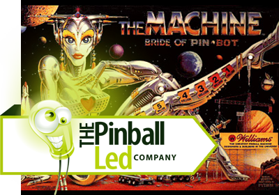 Bride of Pinbot UltiFlux Playfield LED Set