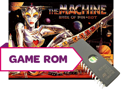 Bride of Pinbot Game Rom L-8 Billionaire Club Bug Fix - Image 1