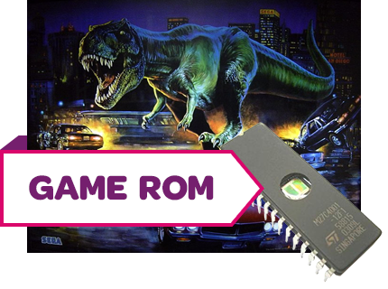 The Lost World Jurassic Park CPU Game Rom - Image 1