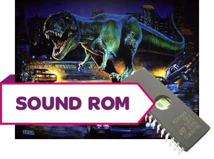 The Lost World Jurassic Park Sound Rom U21 - Image 1