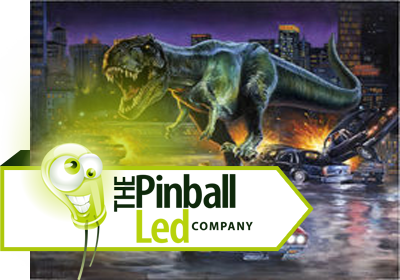 The Lost World UltiFlux Playfield LED Set