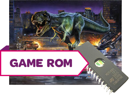 The Lost World Jurassic Park Game/Display Rom Set - Image 1