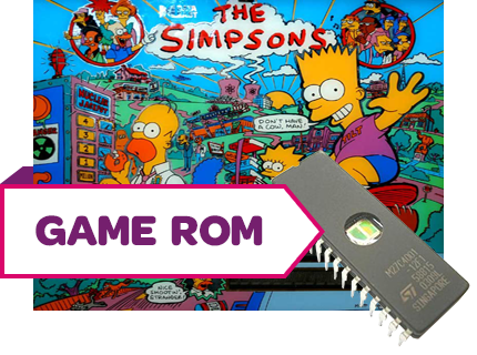 The Simpsons CPU Game Rom Set - Image 1
