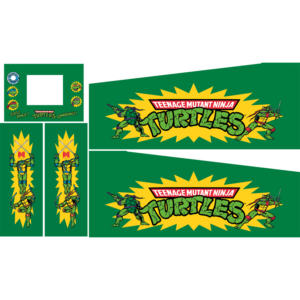 Teenage Mutant Ninja Turtles Cabinet Decals