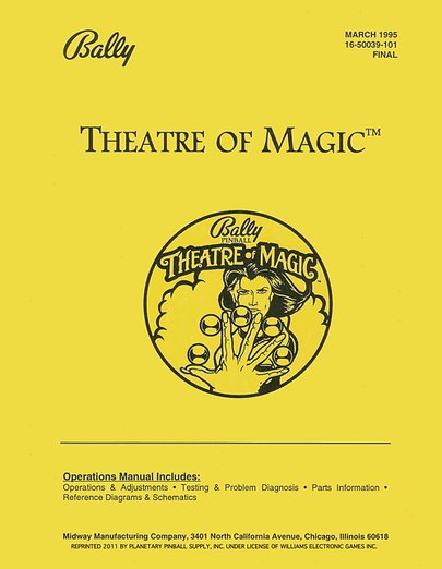 Theatre of Magic Manual - Image 1