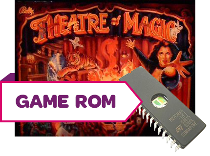 Theatre of Magic CPU Game Rom (Home) - Image 1