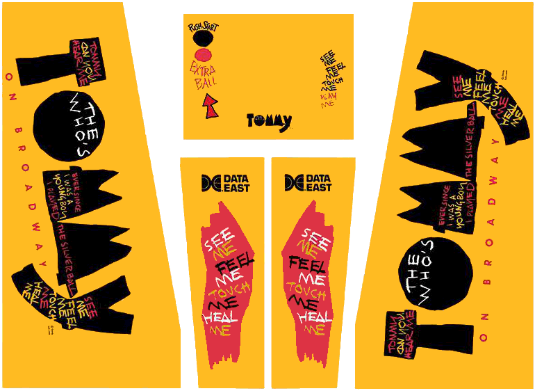 Tommy Cabinet Decals - Image 1