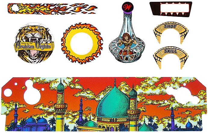 Tales of the Arabian Night Decal Set - Image 1